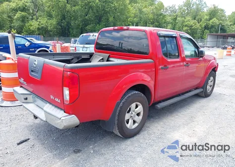 2011 Nissan Frontier Sv z USA, uszkodzony, nr VIN 1N6AD0EV3BC436661
